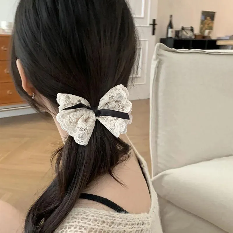 JIANYINGSHU Lace Hair Tie Unisex-4
