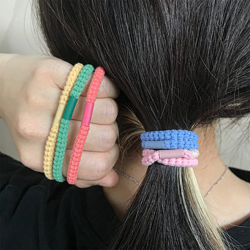 JIANYINGSHU Elastic Hair Tie Unisex-1