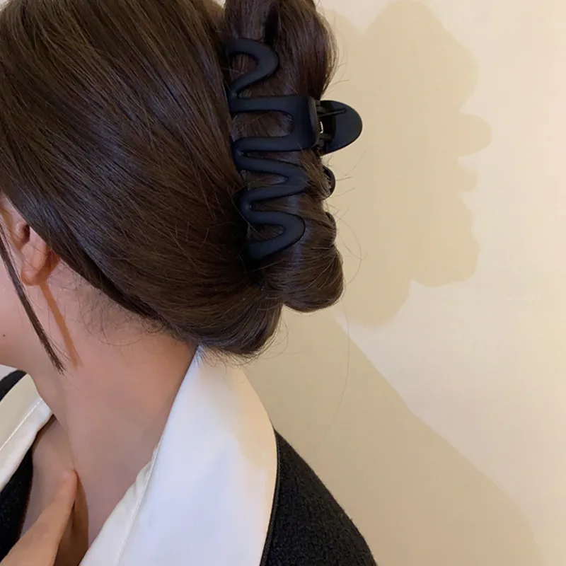 JIANYINGSHU Acrylic Hair Clips Unisex-5