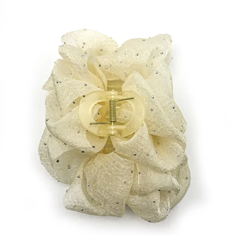 JIANYINGSHU Gauze Hair Clips Unisex-1