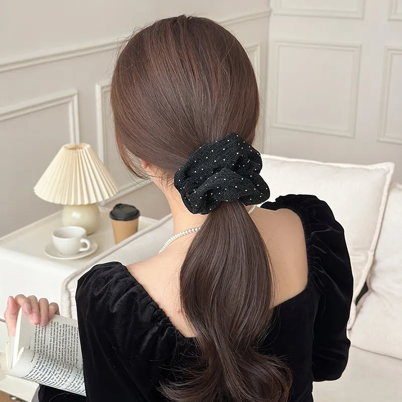JIANYINGSHU 100% Cotton Hair Tie Unisex-5