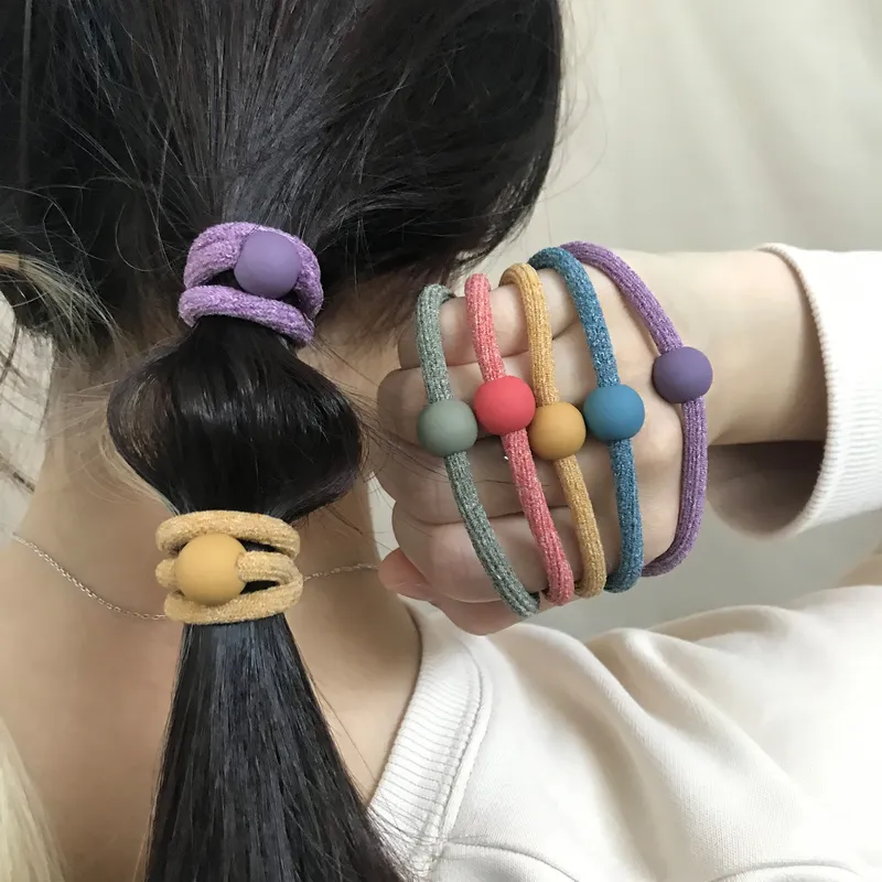 JIANYINGSHU Acrylic Hair Tie Unisex-4