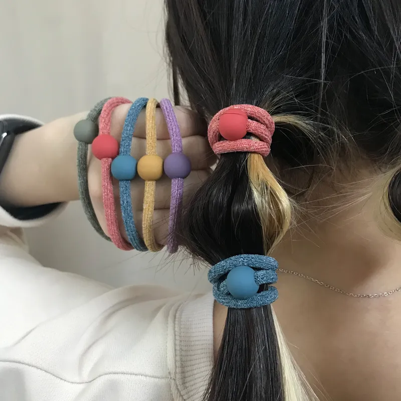JIANYINGSHU Acrylic Hair Tie Unisex-2