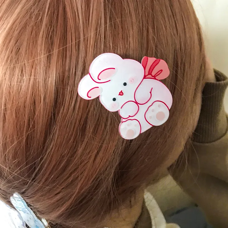 JIANYINGSHU Acrylic Hair Clips Unisex-9
