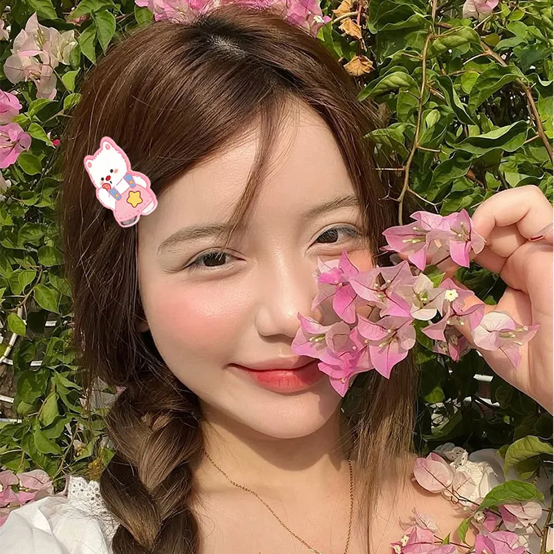 JIANYINGSHU Acrylic Hair Clips Unisex-6