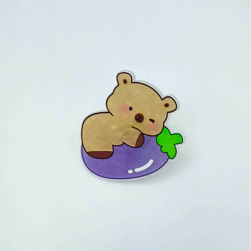 JIANYINGSHU Acrylic Hair Clips Unisex-2