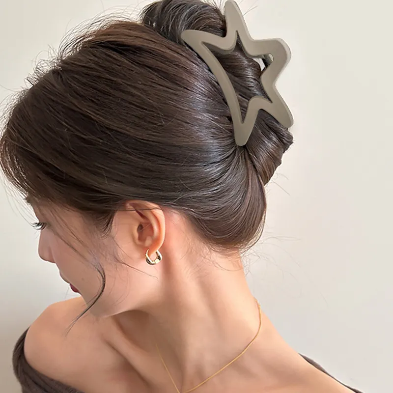 JIANYINGSHU Acrylic Hair Clips Unisex-5