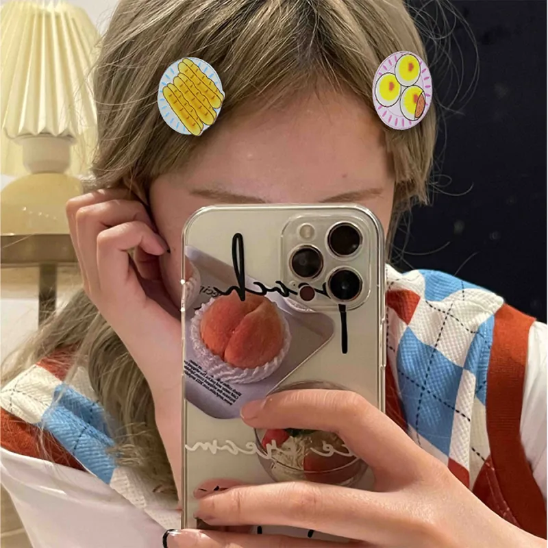 JIANYINGSHU Acrylic Hair Clips Unisex-6