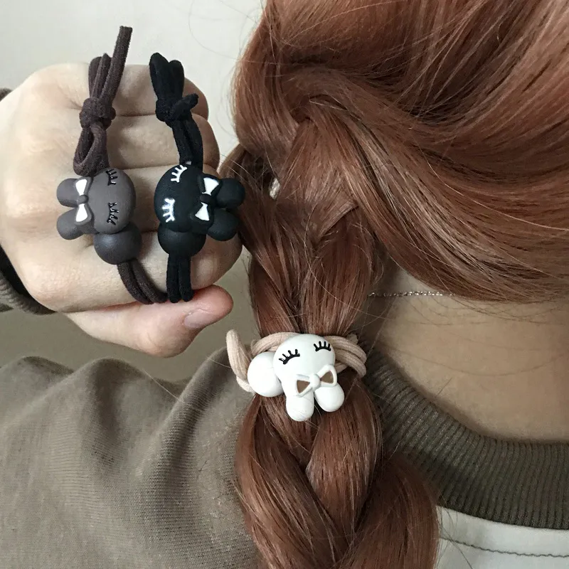 JIANYINGSHU Acrylic Hair Tie Unisex-3