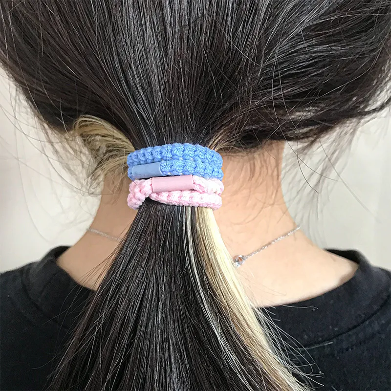 JIANYINGSHU Elastic Hair Tie Unisex-4