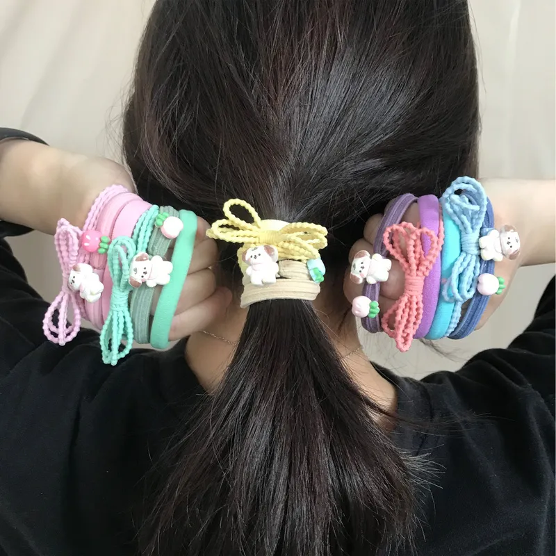 JIANYINGSHU Acrylic Hair Tie Unisex-6