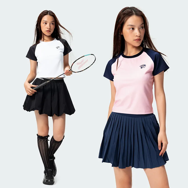 Kawasaki Vintage Collection Badminton Jersey Women's White Black-3