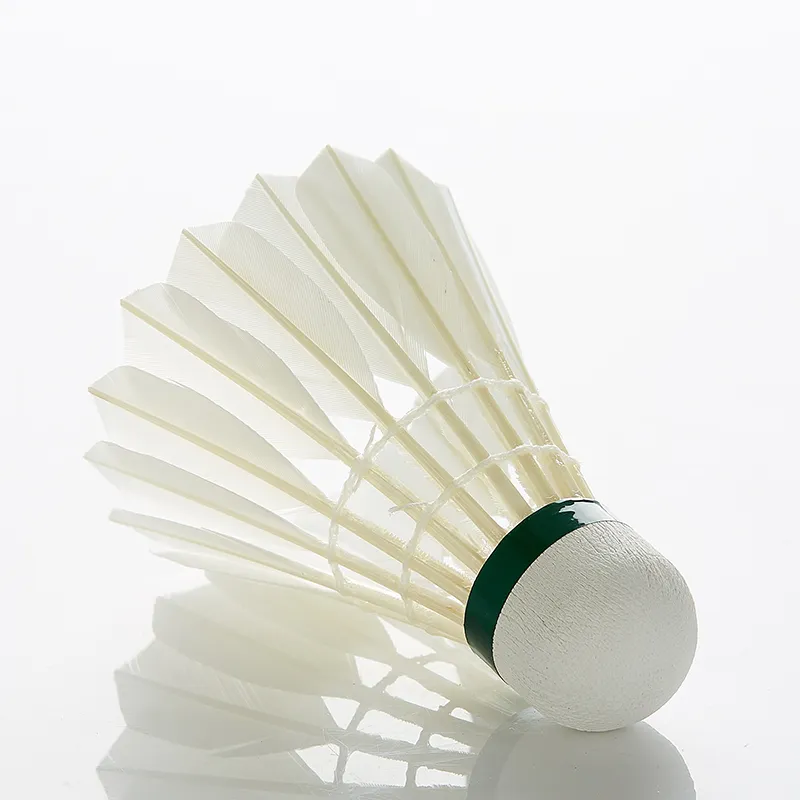 Kawasaki 6 Pack Goose Feather Single Side Goose Feather Shuttlecocks-3