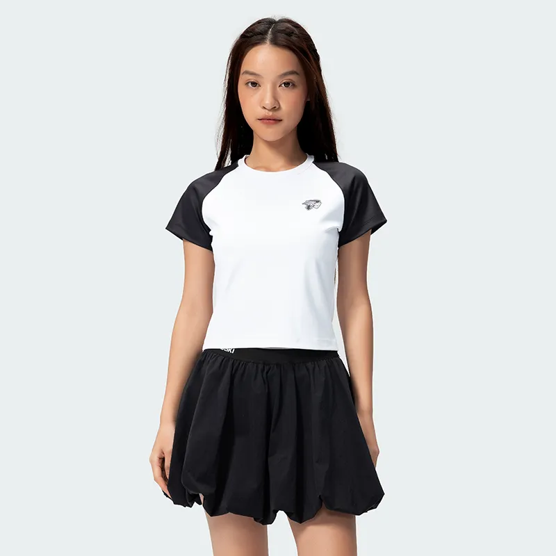 Kawasaki Vintage Collection Badminton Jersey Women's White Black-2