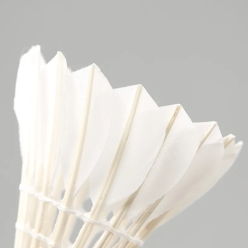 Kawasaki Training Series Powerpuff Size 11 3 Pack Goose Feather Shuttlecocks-2