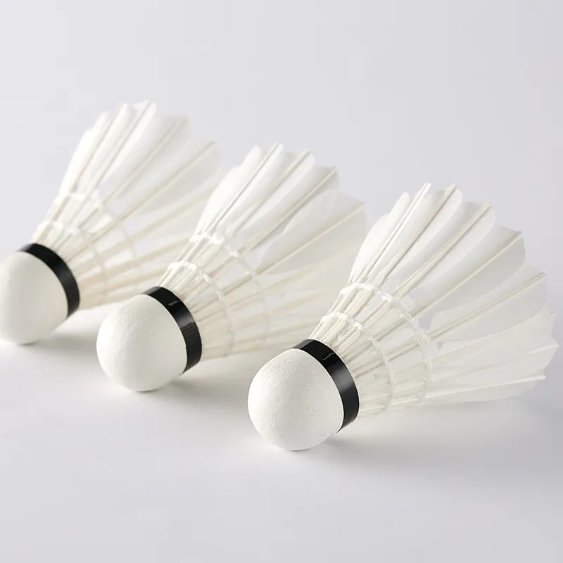 Kawasaki 10 Pack Goose Feather Single Side Goose Feather Shuttlecocks-3