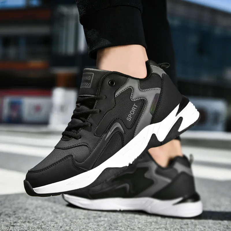 PROTECTCAMEL Running Shoes Unisex Low Top Black Gray-11