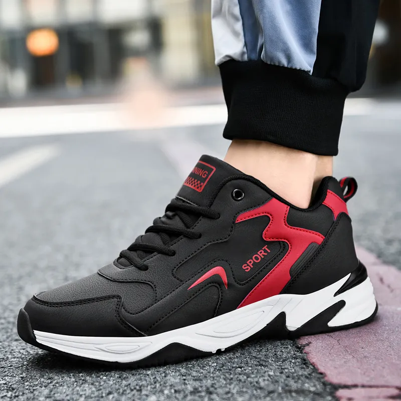 PROTECTCAMEL Running Shoes Unisex Low Top Black Gray-6