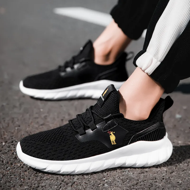 PROTECTCAMEL Shock Absorbers With Slip Resistant And Abrasion Resistant Properties Low Top Casual Shoes Unisex-1