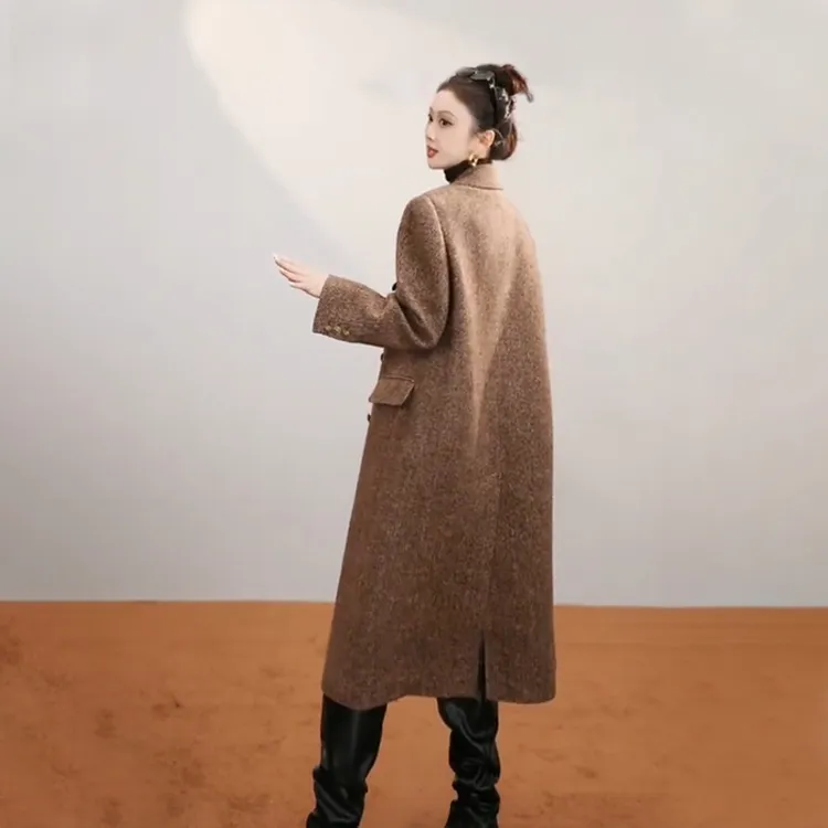 MOSIIMORII Coat Women's Pinecone Brown-4