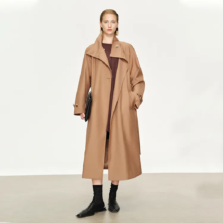 MOSIIMORII Trench Coats Women's-3