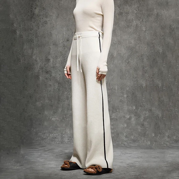 MOSIIMORII Casual Pants Women's Beige-3