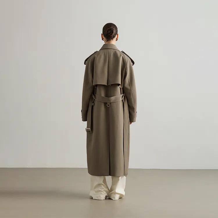 MOSIIMORII Trench Coats Women's-3