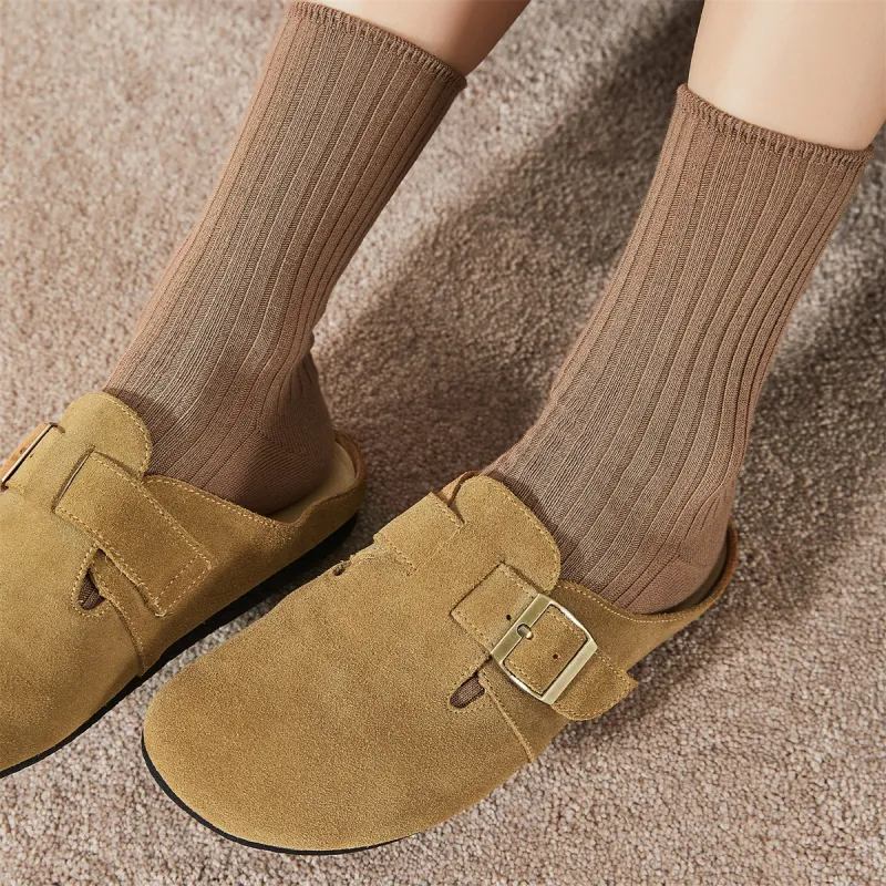 Caramella Mid Calf Socks Women's Combo Set-1