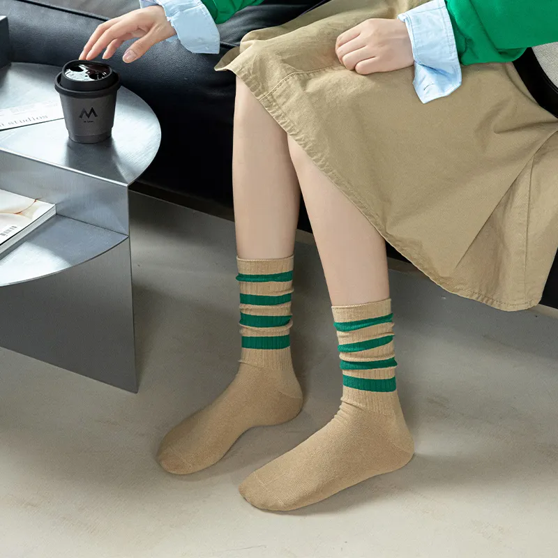 Caramella Mid Calf Socks Women's Box 3 Pack-2