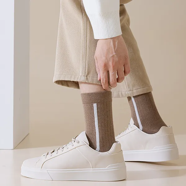 Caramella Mid Calf Socks Men's Box 5 Pack-5