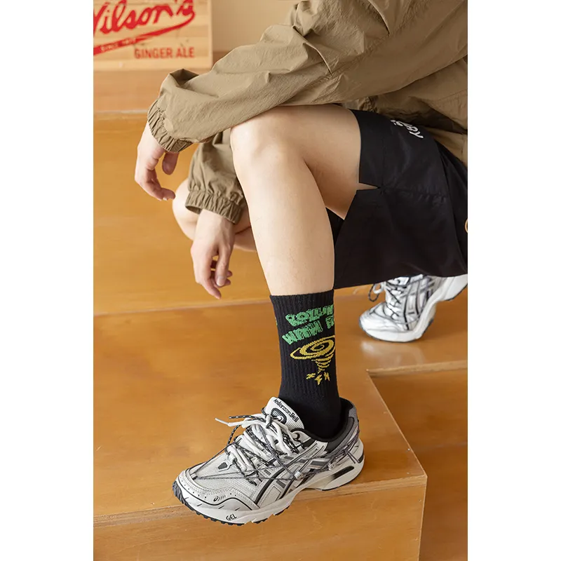 Caramella Mid-Calf Socks Men's Shopping Bag Combo Set-4