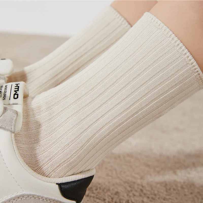 Caramella Mid Calf Socks Women's Combo Set-5