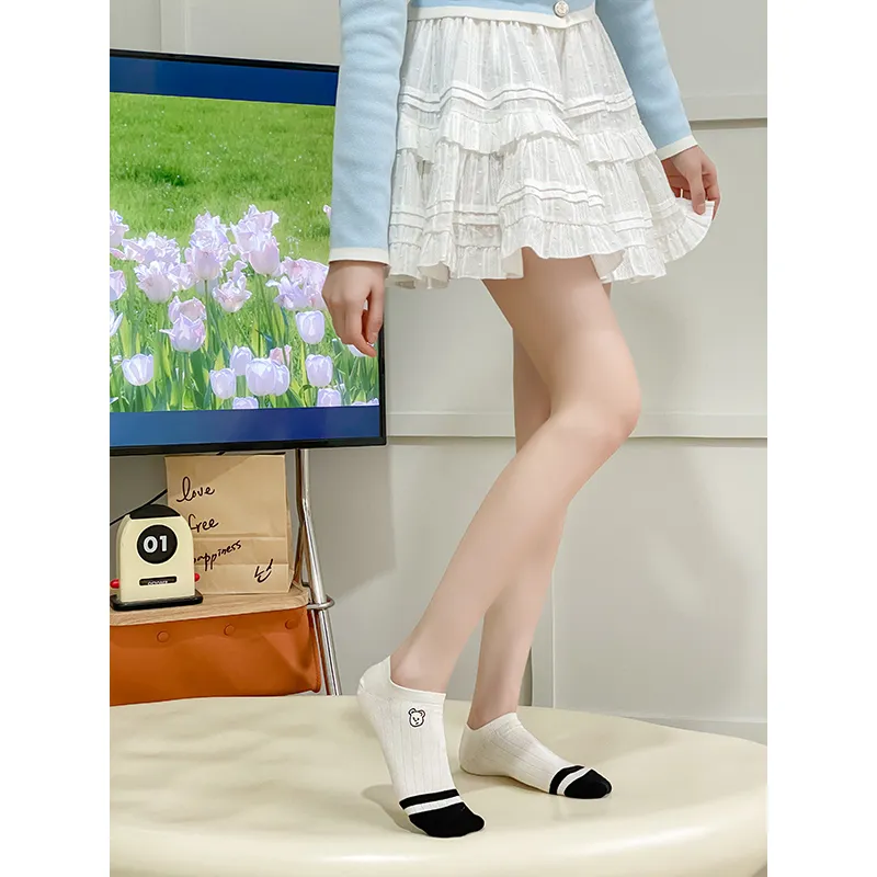 Caramella Ankle Socks Women's Shopping Bag Combo Set-5