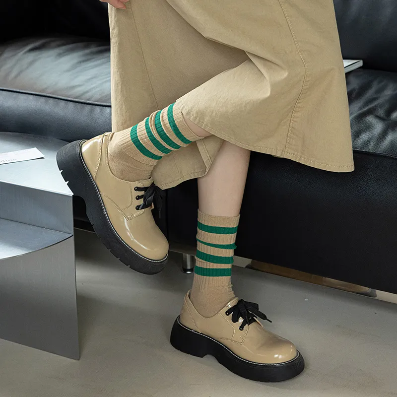 Caramella Mid Calf Socks Women's Box 3 Pack-3