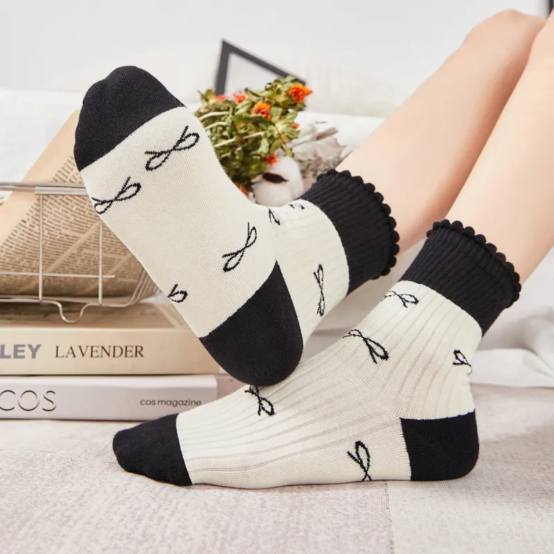 Caramella Mid Calf Socks Women's 3 Pack-7
