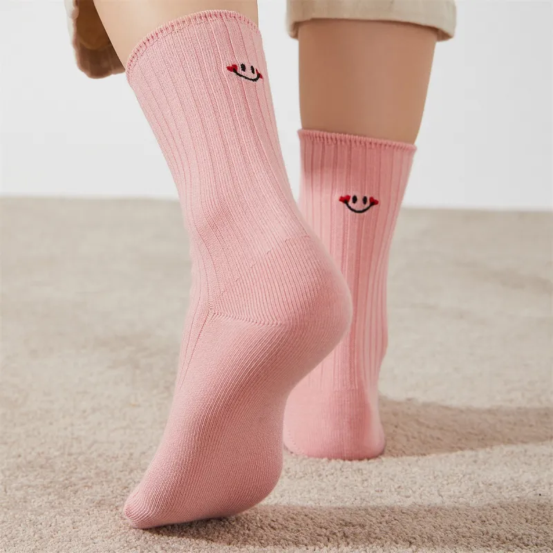 Caramella Mid Calf Socks Women's Combo Set-2