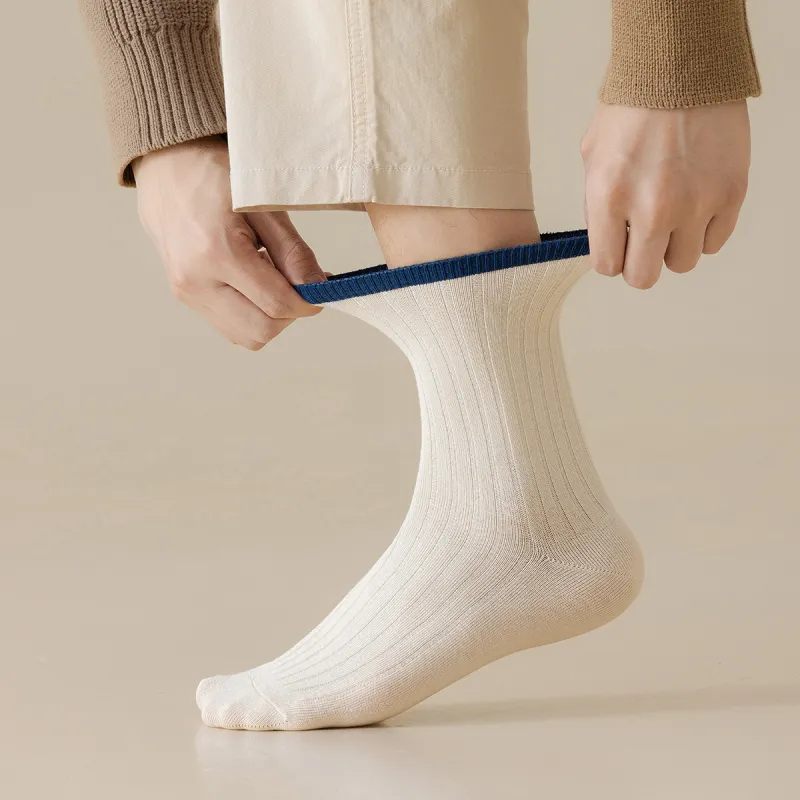 Caramella Mid Calf Socks Men's Combo Set-5