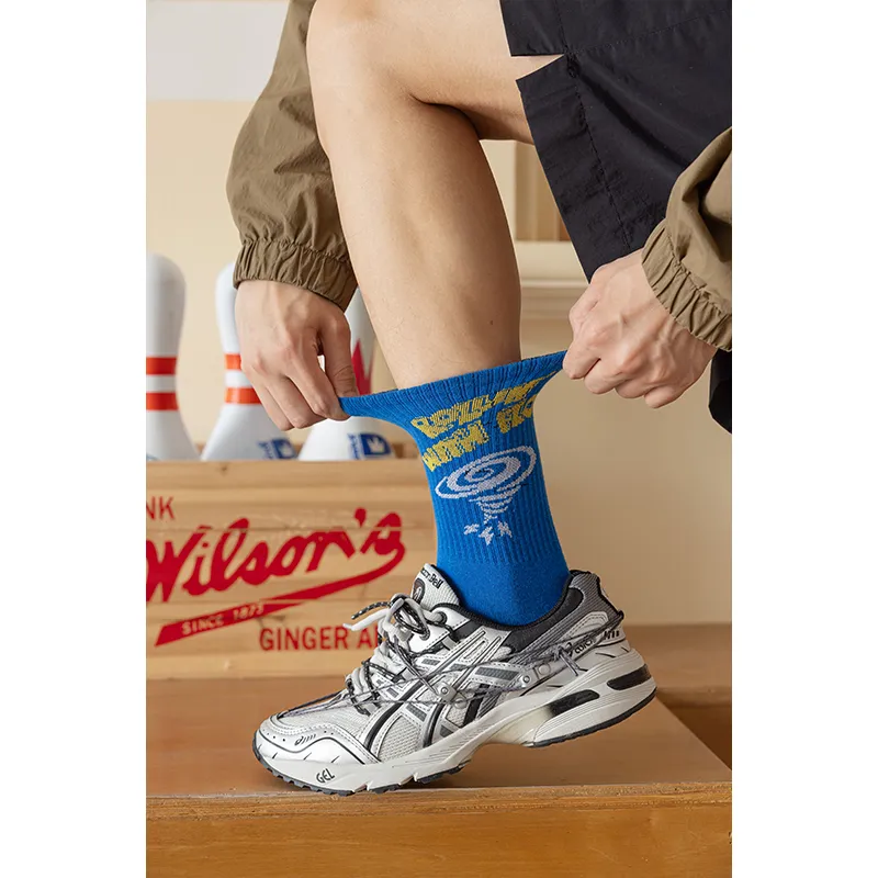 Caramella Mid-Calf Socks Men's Shopping Bag Combo Set-5