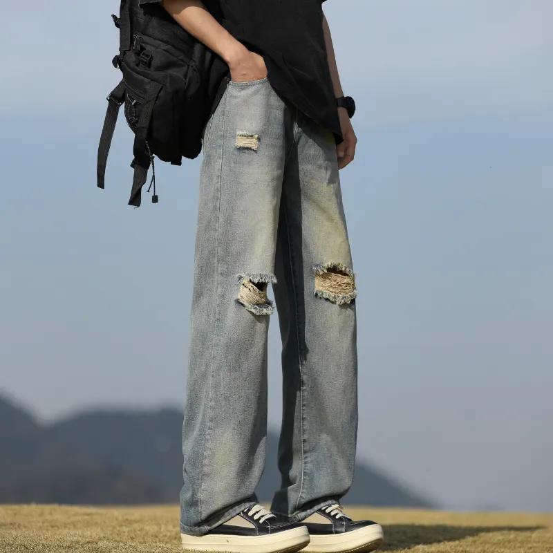 TBSM Jeans Unisex Vintage Blue-5