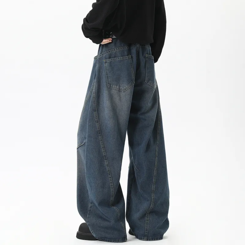TBSM Jeans Unisex Vintage Blue-6