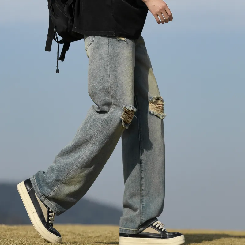 TBSM Jeans Unisex Vintage Blue-6