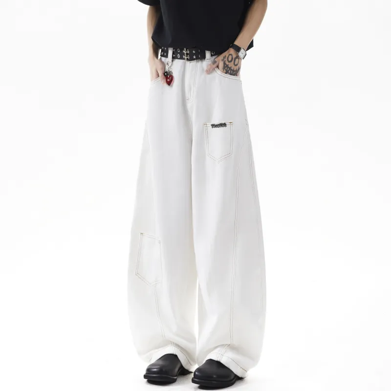 TBSM Jeans Unisex White-2