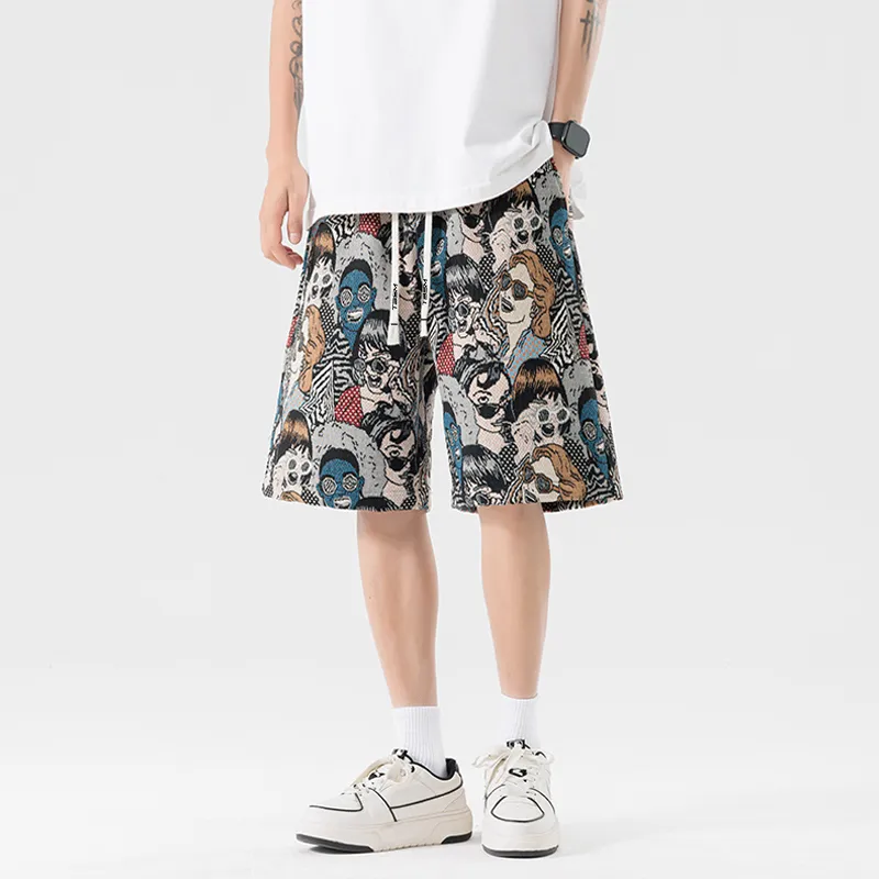 TBSM Casual Shorts Unisex Embroidery Figure-3