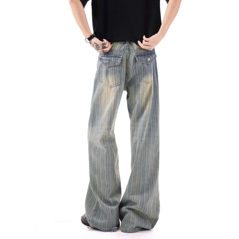 TBSM Jeans Unisex Vintage Blue-7
