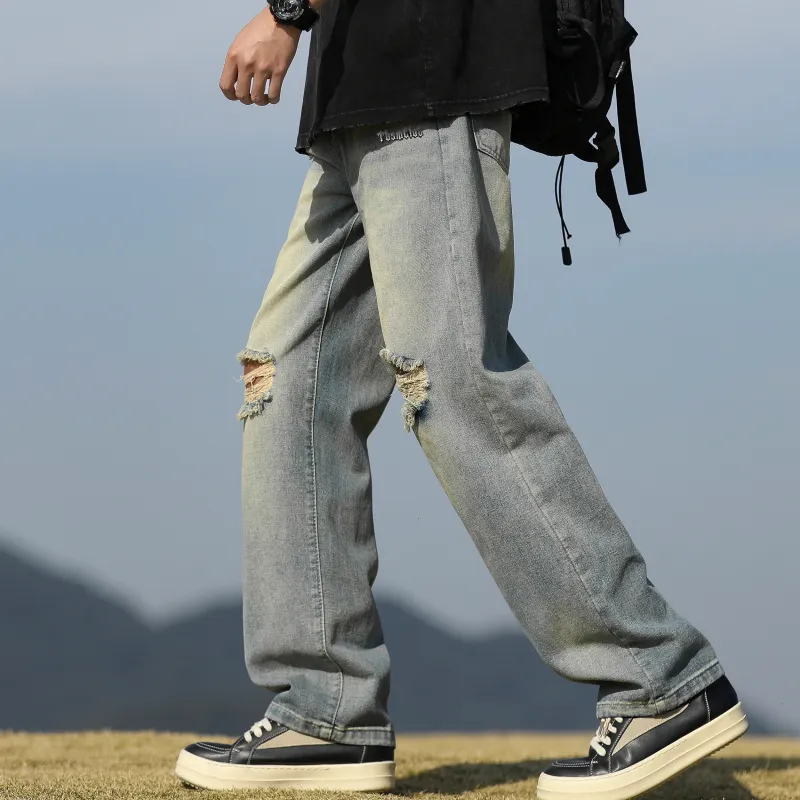 TBSM Jeans Unisex Vintage Blue-4