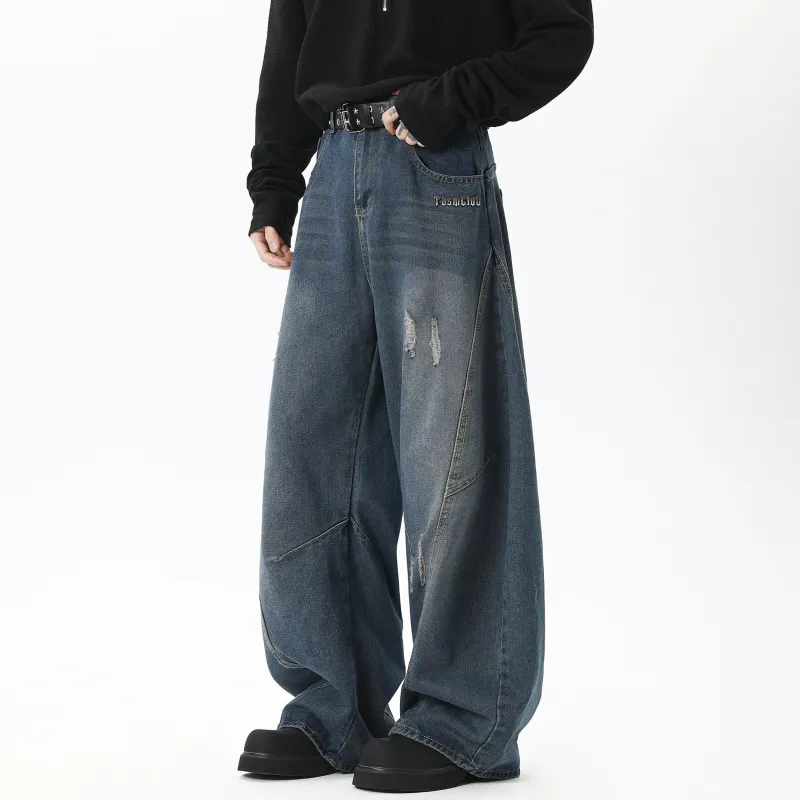 TBSM Jeans Unisex Vintage Blue-3