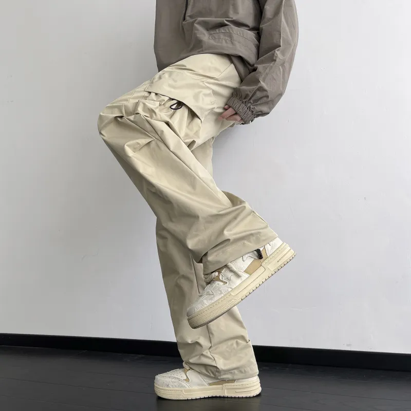 TBSM Casual Pants Unisex Burgundy-13