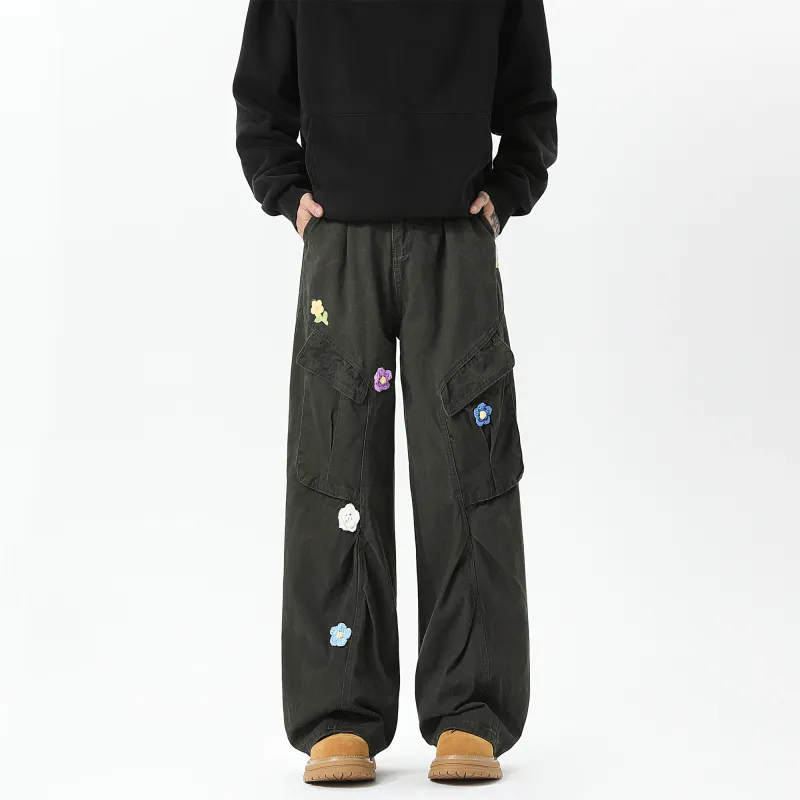 TBSM Casual Pants Unisex Army Green-5