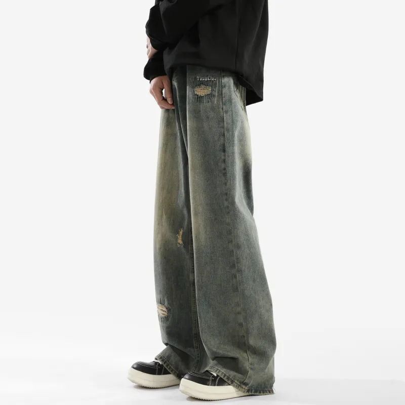 TBSM Jeans Unisex Vintage Blue-4
