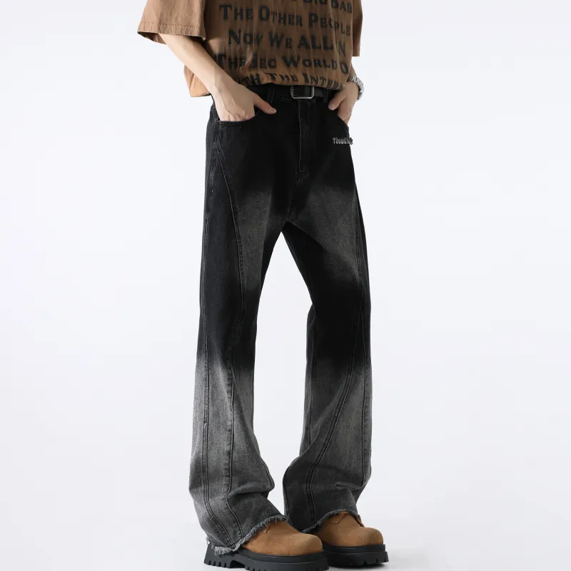 TBSM Jeans Unisex Black Gray Color-5